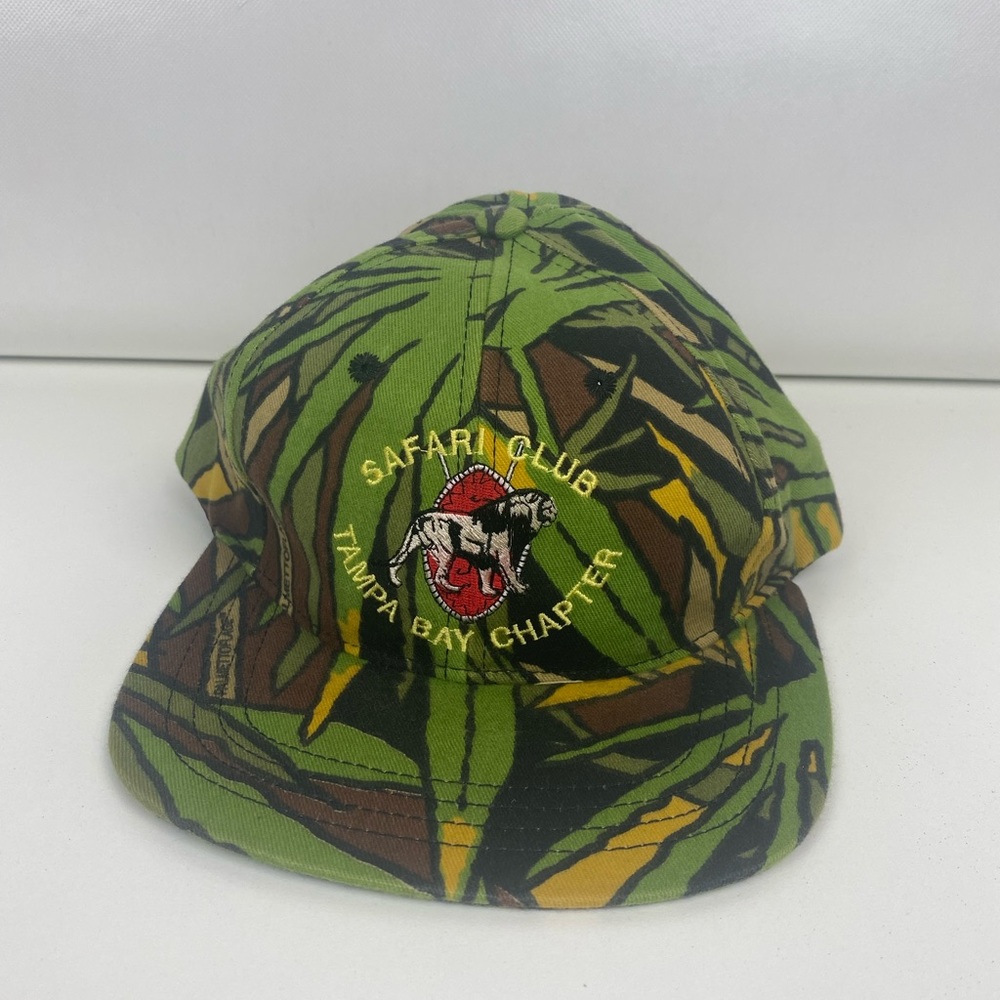 Vintage Safari Club Tampa Chapter Snapback hat